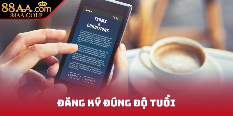 Đăng ký đúng độ tuổi