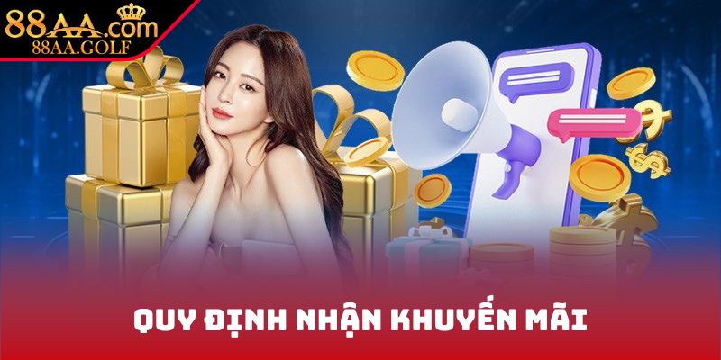 Quy định nhận khuyến mãi